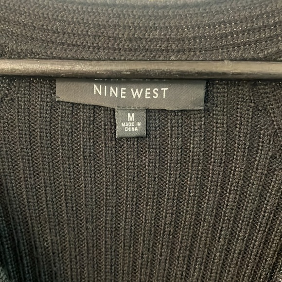 Nine West Long Sweater Cardigan Dress - Picture 2 of 11